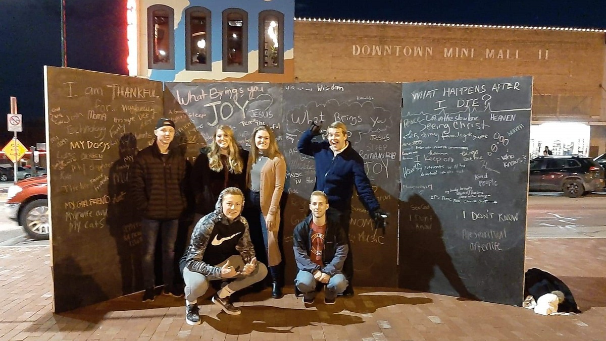 Snow, Chalkboards and Baby Goats